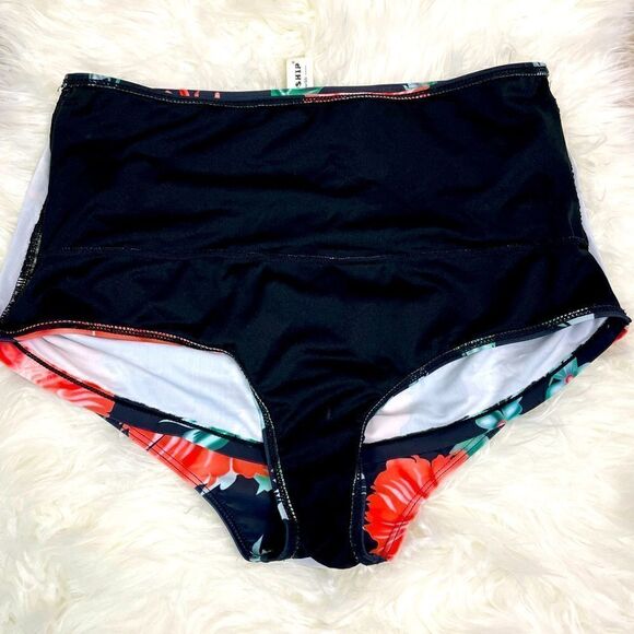 Cocoship | XXL high waisted bikini, hibiscus, 🌺 tropical,bathing suit ta… - Picture 6 of 7